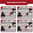 thumbnail image 3 of Cable Lock TAEGIQI Lockout Tagout U06, paquete de 2 unidades, acero inoxidable de 2,4 m, 3 of 7