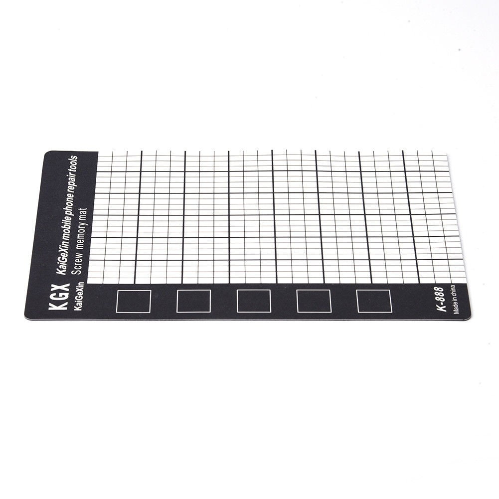 Magnetic Screw Memory Mat Chart Mini Soft Work Pad CellRepair Phone Hand Tool 