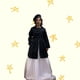 thumbnail image 2 of abrigo de niña, Maga boutique,talla8, color negro, una pieza, con boina, forro completo, detalle de moños,, 2 of 4
