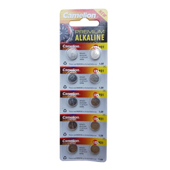 100 x AG7 / 395 / 399 / LR927 Button Batteries