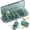 Green, variant on Pill Organizer 2 Times a Day, AM PM Pill Organizer 7 Day, Weekly Pill Box 2 Twice a Day, Travel Pill Case 7 Days, Medicine Organizer for Medication, Vitamins, Fish Oils, Supplements
