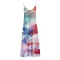 thumbnail image 4 of FcBaudy Camisole Sans Manches Col en V, Robes d'Été pour Femmes, Robes Sans Manches Mode Imprimée Bretelles Robes Femmes, 4 of 5