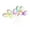 F, variant on 6pcs Glitter Easter Egg Picks Foam Crafts Wooden Stake Decoration Cake Topper Sticks Garden Ornament