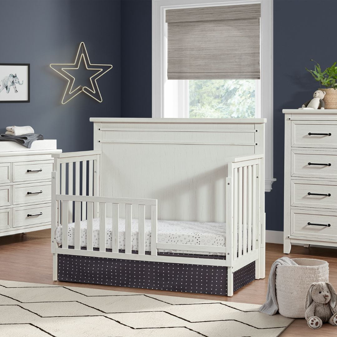 Soho Baby Morrison Toddler Guard Rail Rustic White
