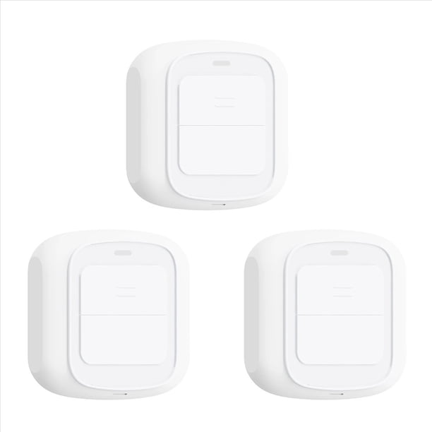 3X Tuya WiFi BotóN Escena Interruptor InaláMbrico Luz Inteligente Interruptor de Pared Bajo Consumo de EnergíA Sin Cableado para un Toque para Ejecutar
