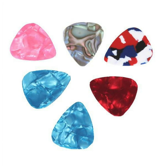 Celluloid Guitar Picks, 0.6-0.8mm