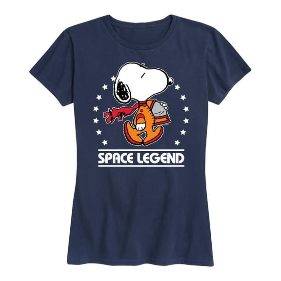 Peanuts - Snoopy Space Legend - Women's Short Sleeve Graphic T-Shirt