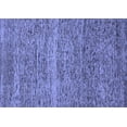 thumbnail image 1 of Ahgly Company Machine Washable Indoor Rectangle Abstract Blue Modern Area Rugs, 3' x 5', 1 of 4