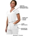 thumbnail image 3 of Women's Medical Nursing Jogger Scrub Set GT 4FLEX Top and Pant, 3 of 7