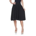 thumbnail image 6 of White Mark Women's Saya Flare Skirt, 6 of 7