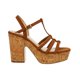 thumbnail image 2 of Zapatilla Para Mujer Abiertas Tipo Gamuza Ladrillo Casual cafe 25 Incógnita 040D2A, 2 of 7