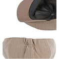 thumbnail image 7 of CoCopeaunts Newsboy Hats for Men Solid Plain Flat Cap Vintage Artist Painter Ivy Hat Octagonal Newsboy Cap Retro Beret Hat, 7 of 7