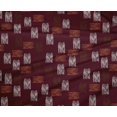 thumbnail image 4 of oneOone Polyester Lycra Fabric Brush Stroke Ikat Printed Craft Fabric BTY 56 Inch Wide, 4 of 4