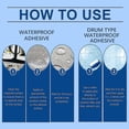 thumbnail image 3 of Transparent Waterproof Adhesive, Tile Wall Tile Leak Repair Material Transparent Waterproof Sealing Paint Glue, 3 of 5