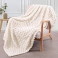 thumbnail image 3 of Fwttom Throw Blanket, 70x100CM Extra Large Thickened Super Soft Velvet Turtleback Fleece Blanket - Solid Color Velvet Throw Blanket for Couch Bed Sofa Home Decor, 3 of 9