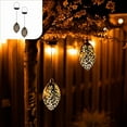 thumbnail image 3 of Outdoor hanging solar lights - Set of 2 solar lights - Outdoor, 3 of 3