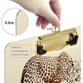 thumbnail image 4 of FMSHPON Art Leopard Yellow Clipboard Hardboard Wood Nursing Clip Board and Pull for Standard A4 Letter 13x9 inches, 4 of 7