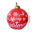 thumbnail image 2 of Bola de Navidad 60cm Inflable PVC Resplandor Inflable (Estilo M), 2 of 6