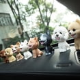 thumbnail image 3 of New Shaking Head Dog Ornament Cute Nodding Decoration Gift Car Interior Resin Dog Decoration, 3 of 7