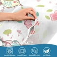 thumbnail image 4 of Coolnut Cute Bird Theme Valance Faux Linen Small Window Curtains Short Rod Pocket Valances for Kitchen, Living Room, Bathroom, Modern, 54" L x 18" W Home Decor, 4 of 6