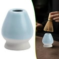 thumbnail image 2 of Gnwei Matcha Tea Whisk Holder Rest - Ceramic Matcha Whisk Holder Stand for Bamboo Chasen, Drying Rack for Matcha Tea Set Accessories, Air Dry Protector with Hollow Base, 2 of 9