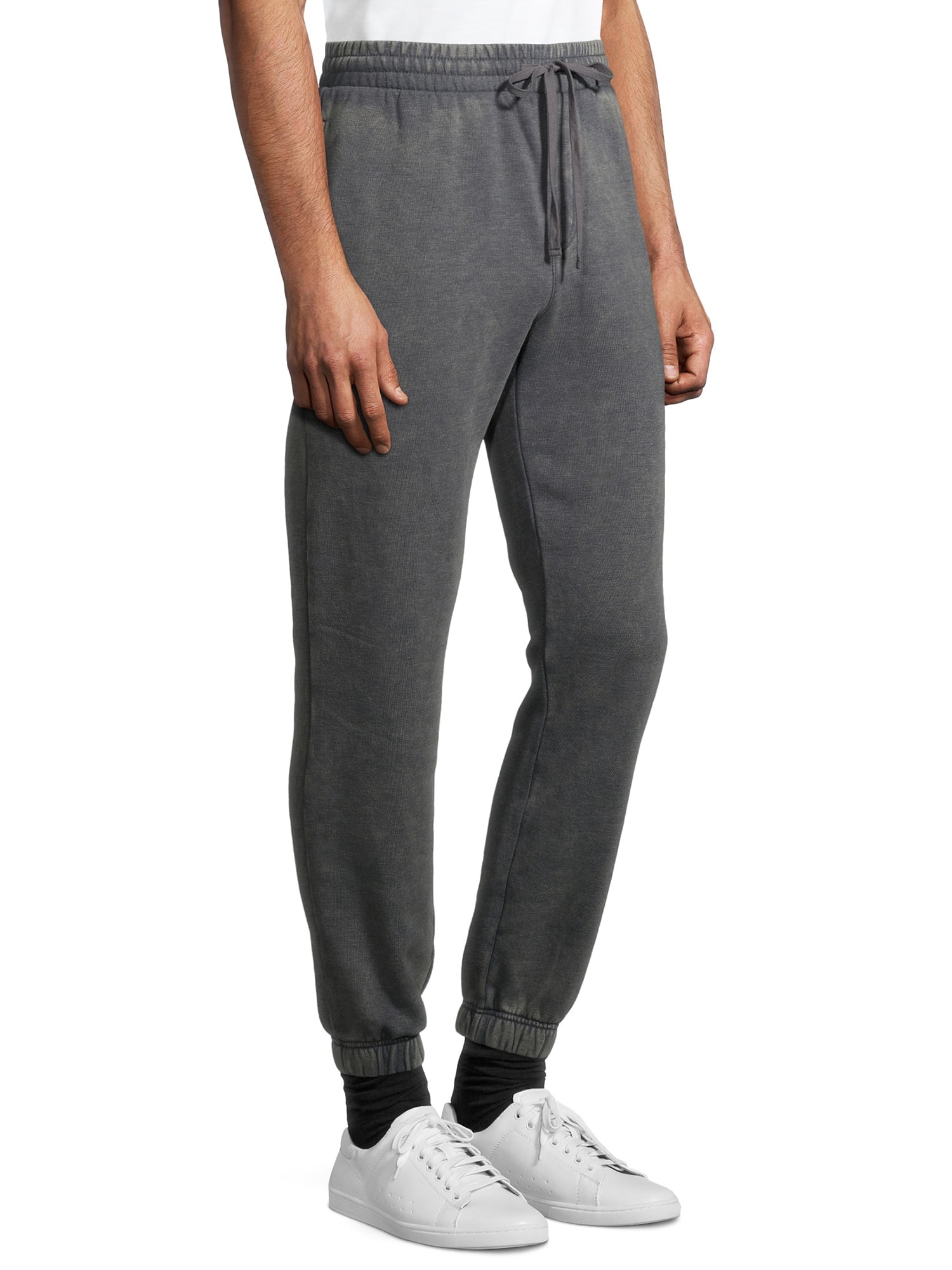 No Boundaries Mens and Big Men's Fleece Jogger Pants, Sizes up to 5XL