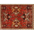 thumbnail image 1 of Ahgly Company Indoor Rectangle Traditional Red Animal Area Rugs, 5' x 8', 1 of 6