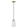 thumbnail image 3 of One Light Pendant-Aged Brass Finish    -Traditional Installation Capital Lighting 328611Ad-450, 3 of 8
