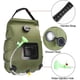 thumbnail image 4 of Bolsa de ducha de viaje para acampar 20L Agua caliente portátil solar oso de fresa  Electrónica, 4 of 5