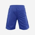 thumbnail image 4 of cocolona Mens Summer Sweat Shorts Elastic Waist Drawstring Straight Knee Length Gym Workout Shorts Casual Loose Solid Color Work Shorts, 4 of 6