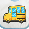 thumbnail image 4 of Inktastic Cute School Bus Boys or Girls Baby Bib, 4 of 4