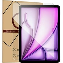 SOATUTO Tempered Glass Screen Protector for iPad Air 11 Inch M3 M2 2025 2024 , iPad Pro 11 Inch 2024 5th Gen Screen Film Anti-Scratch High Sensitivity Ultra Thin High Response Easy Installation(1 PC)