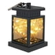 thumbnail image 1 of Luz antigua retro linterna solar decorativa impermeable decoración resistente a árbol colgante LED romántico para, 1 of 8