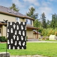 thumbnail image 2 of Black Halloween Ghosts Fall Garden Flags 12.5"x18" Double Side,Small Yard Flags for Outside,Outdoor Fall Decor,Autumn Funny Garden Flag Yard Decoration, 2 of 4