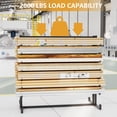 thumbnail image 2 of HOHYN Heavy-Duty Lumber Storage Rack & Pipe Rack | Adjustable Cantilever Rack with 2000LB Load Rating | X-Braced Steel Frame for Factory, depot & Home Use Black, 2 of 8