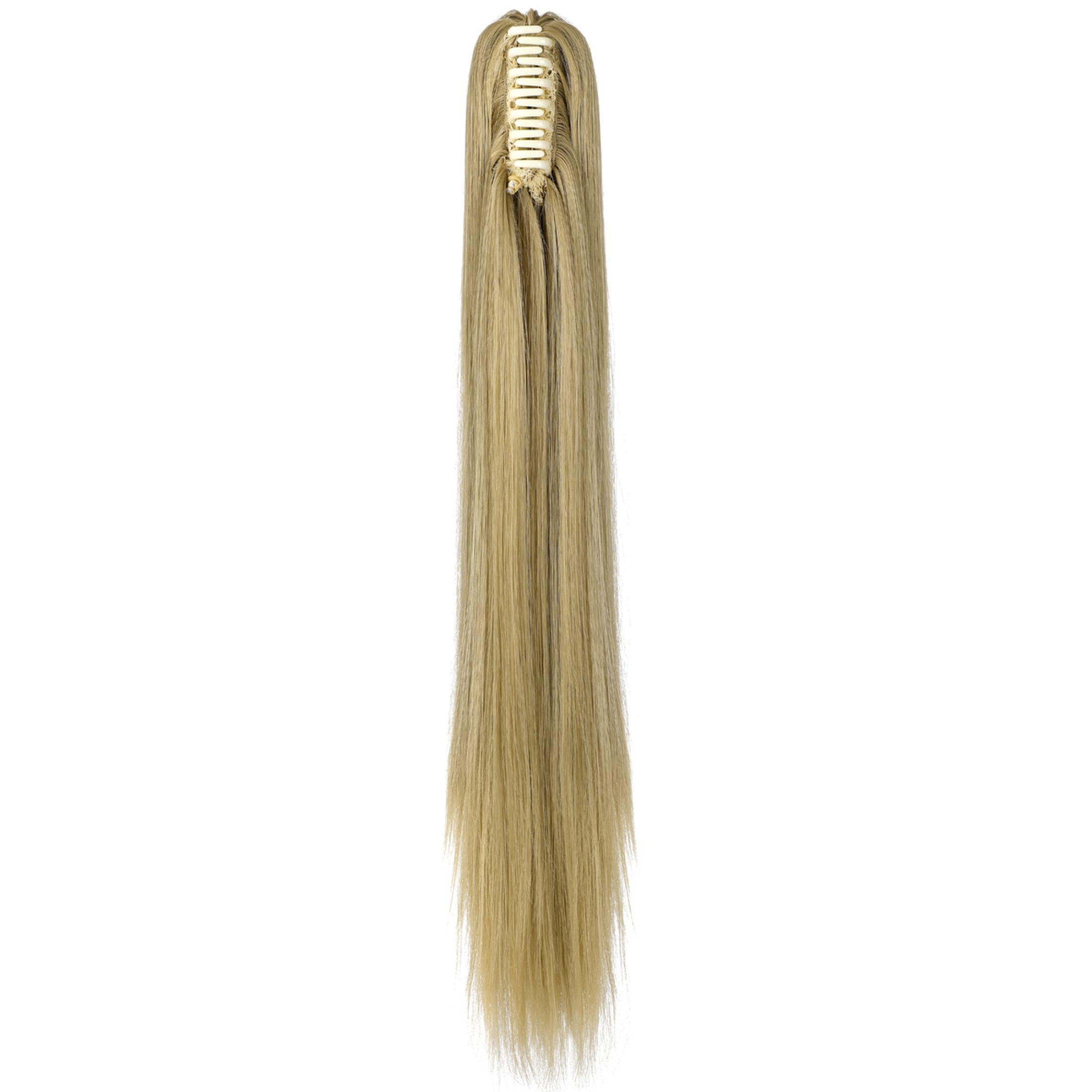 AynnQueen Ponytail Extension Claw Clip in Pony Tails Hair Extensions Synthetic Wavy Straight Secret Ponytail Hairpiece 18/21 Inch