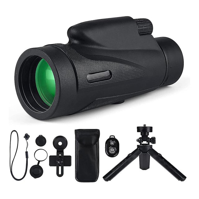 Prenda impermeable monocular 12x50 Hd con control remoto inalámbrico