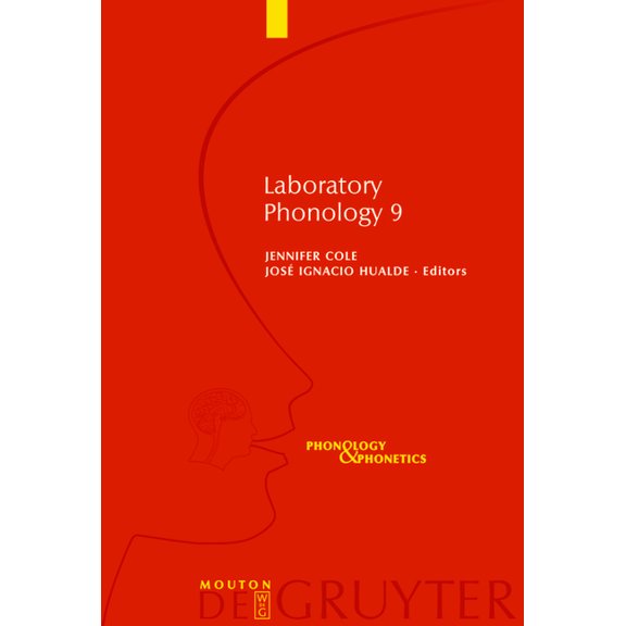 Phonology and Phonetics [Pp] Laboratory Phonology 9, Book 4, (Hardcover)