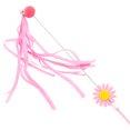 thumbnail image 1 of Cat Bell Wand Pom Pom Daisy Sunflower Fun Cat Tassel Wand Cat Interactive Toy, 1 of 10