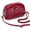 Wine, variant on KAWELL Crossbody Bags for Women Genuine Leather Shoulder Purse Cross Body Bag with Wristlet Top Zipper