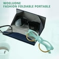 thumbnail image 6 of 2 Pack Eyeglass Case Hard Shell with Foldable Design, Portable Sunglass Case for Glasses Protection , Lightweight, 6 of 7