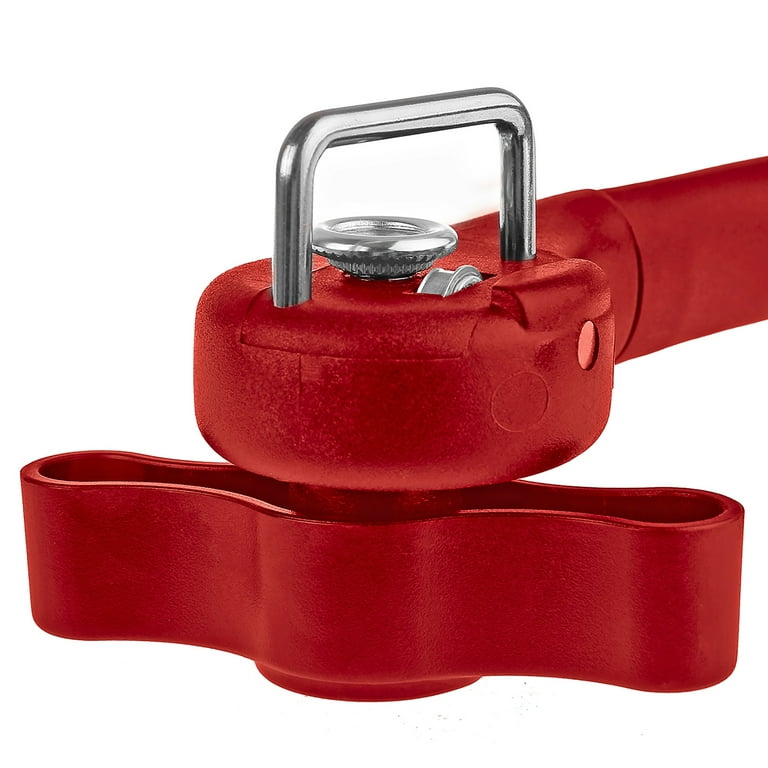 hölm Professional Ergonomic Smooth Edge, Side Cut Manual Red Can