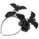 thumbnail image 3 of KAKOWELY Diadema de flores para Halloween, tocado de actuación, adorno para el cabello, accesorio para cosplay, 3 of 5