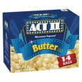thumbnail image 2 of ACT II Butter Flavour Microwave Popcorn, 14 Bags, 100% Whole Grain Popping Corn, No Artificial Colours or Flavours, High Source of Fibre, 1.09kg, 2 of 9
