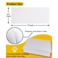 thumbnail image 2 of Tela de fieltro Ableme Deco, 183 x 45 cm, color blanco, 1 mm de grosor, 2 of 7