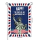 thumbnail image 2 of Bandera de jardín del Día de la Independencia, 4 de julio, patriótica estadounidense, para terraza, porche, fiesta, decoración vertical para patio, 30 x 45 cm., 2 of 6