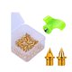 thumbnail image 3 of 50 clavos de repuesto para zapatas de pista, antideslizantes y ligeros. Oro, 3 of 9