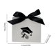 thumbnail image 3 of Bolsa de regalo de graduación | Bolsa para envolver regalos para profesores y estudiantes | Bolsa de recuerdo con estampado de birrete de graduación, 3 of 6