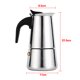 thumbnail image 3 of Percolador de acero inoxidable ZHCH cafetera Moka 450ml, 3 of 3