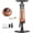 Pro With Gauge, variant on Floor Pump, Pump with Presta & Schrader Valve , High Tire Inflator, Portable Hand Air Pump for Road & Mountain Bikes, and Balls